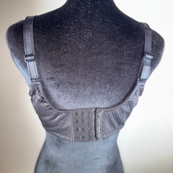 Chantelle C Magnifique Nouveau Seamless Unlined Minimizer Bra Black C27910 36H - Picture 5 of 11